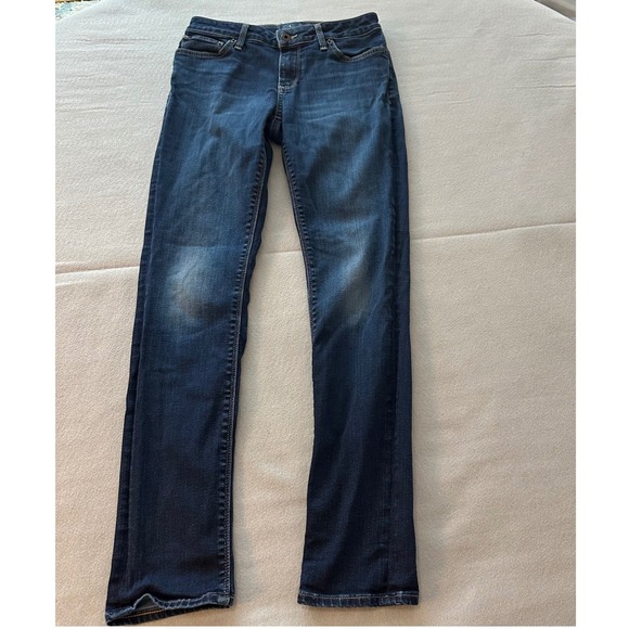 Lucky Brand Denim - Lucky Brand Jeans Womens 29 Dark Blue Skinny Mid Rise Stretch Denim Classic